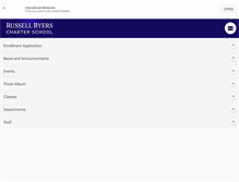 Tablet Screenshot of byerschool.org